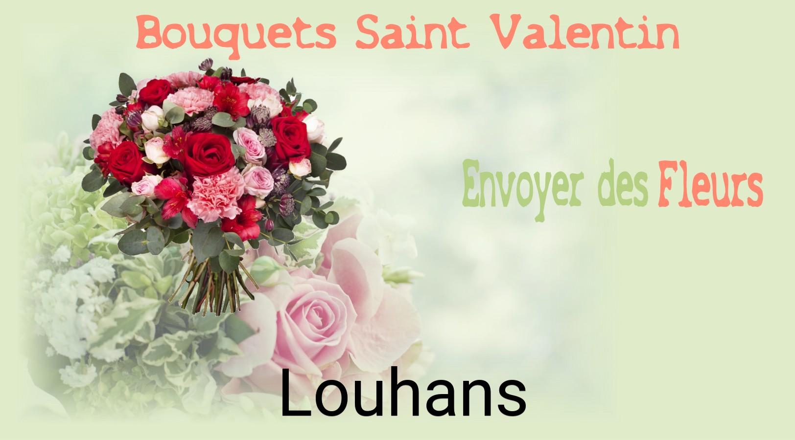 Roses de Saint-Valentin livrées à Louhans